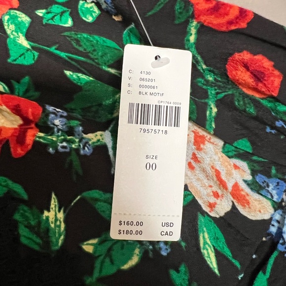 NWT Anthropologie Lacy V front/back black floral lace mini dress - Choos… - Picture 10 of 14